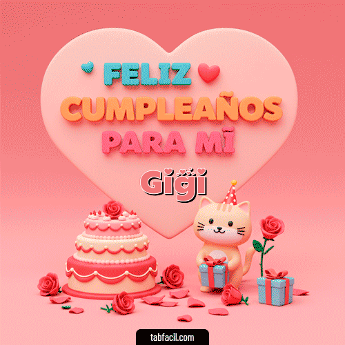 Ver GIF de 🕯️ Feliz Cumpleaños para mí GIF de Gigi - 🕯️ Feliz Cumpleaños para mí