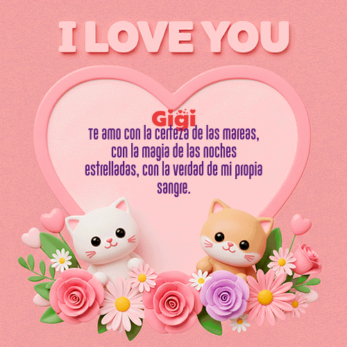 GIF de Gigi - Te Amo!!!