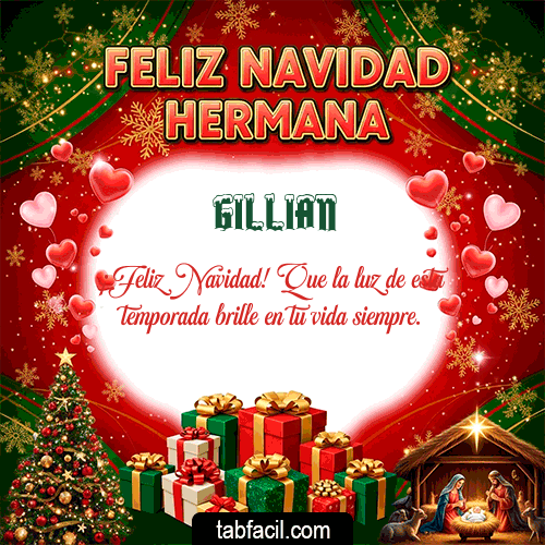 Feliz Navidad Gillian GIF