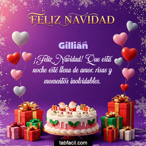 Feliz Navidad Gillian GIF