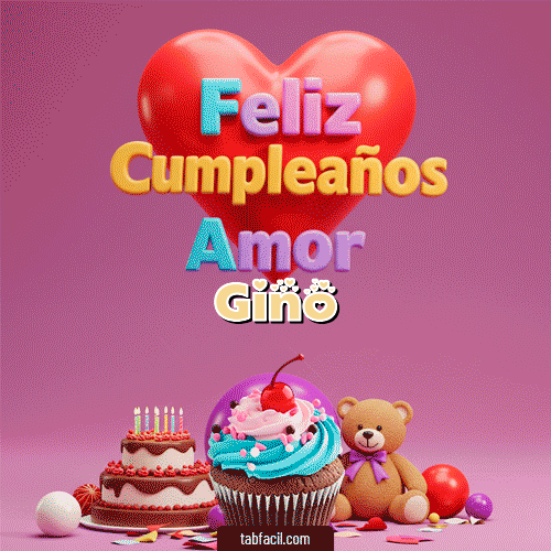 Feliz Cumpleaños Gino GIF