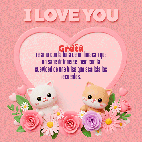 Feliz Dia Amor Greta GIF