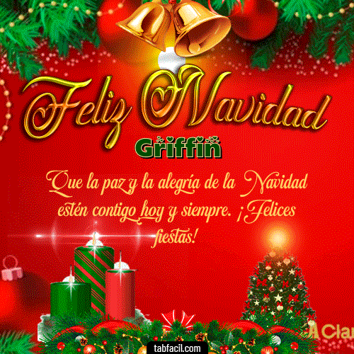 Feliz Navidad Griffin GIF