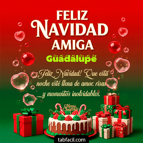 Ver GIF de Feliz Navidad Amiga GIF de Guadalupe - Feliz Navidad Amiga