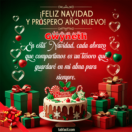 Feliz Navidad Gwyneth GIF