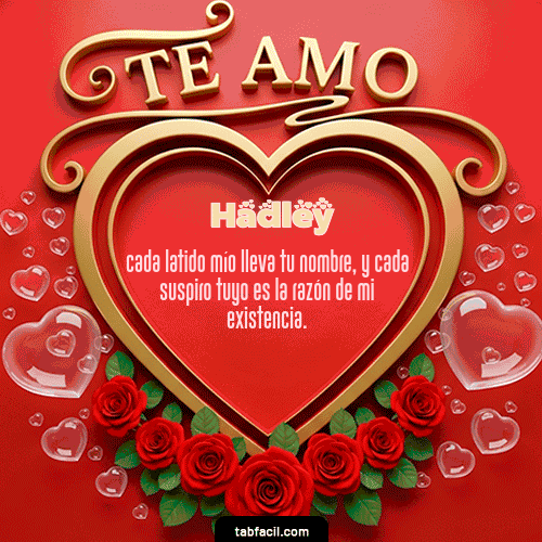 Feliz Dia Amor Hadley GIF