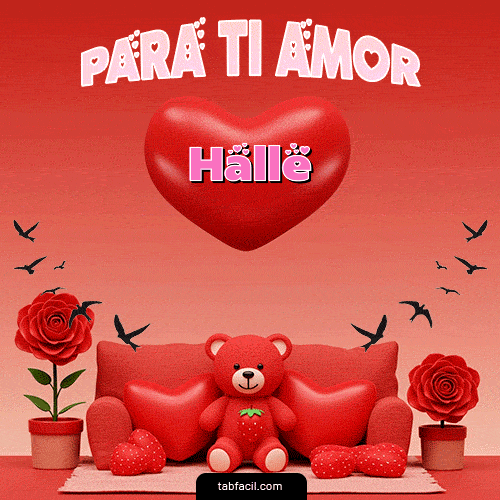 GIF de Halle - Para tí amor