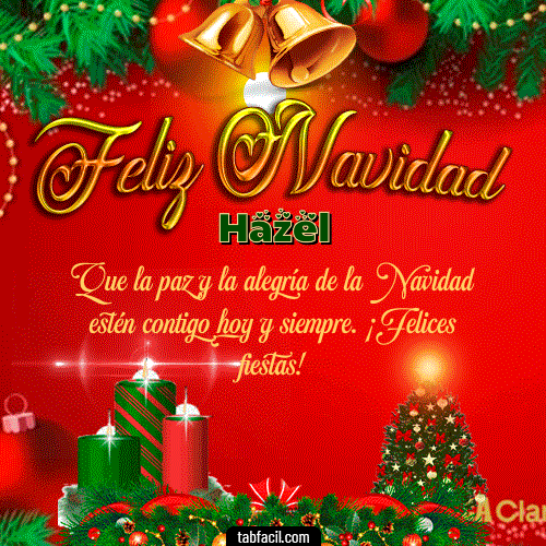 GIF de Hazel - Feliz Navidad