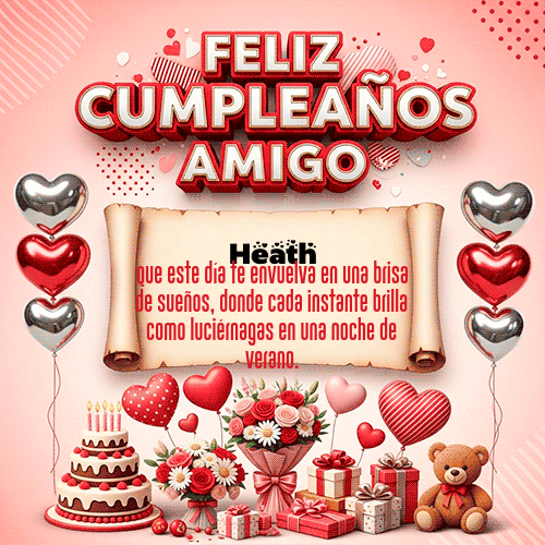 Feliz Cumpleaños Heath GIF