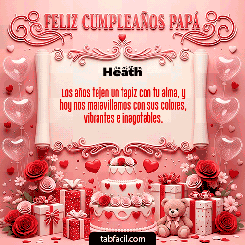 Feliz Cumpleaños Heath GIF