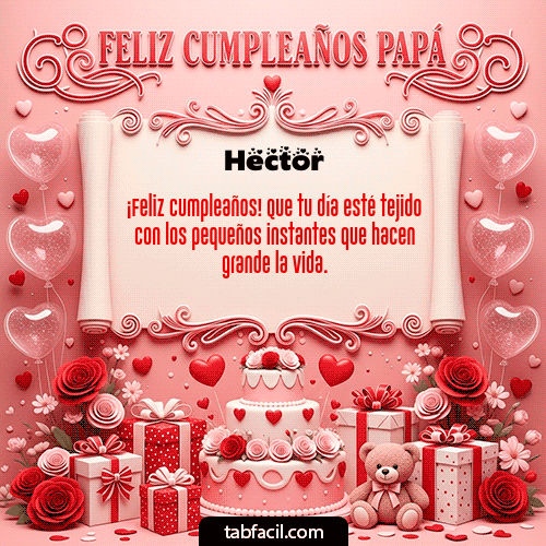 Feliz Cumpleaños Hector GIF