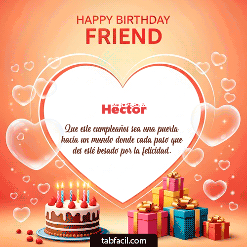 Feliz Cumpleaños Hector GIF
