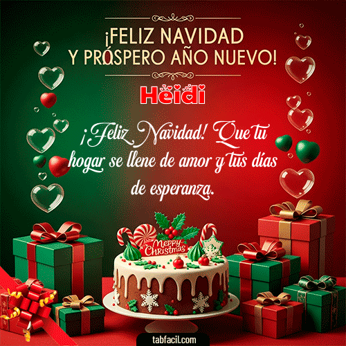 Ver GIF de Feliz Navidad y Próspero Año Nuevo GIF de Heidi - Feliz Navidad y Próspero Año Nuevo