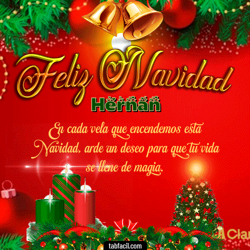 Feliz Navidad Hernan GIF