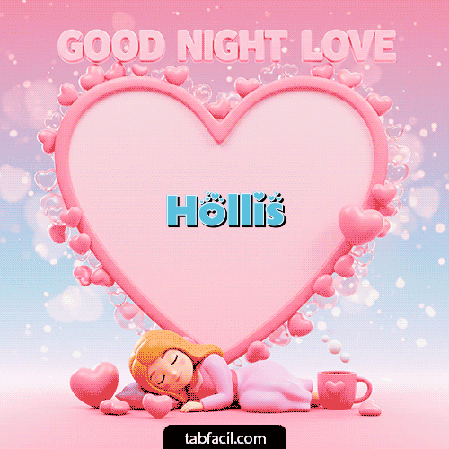 GIF de Hollis - Good Night Love