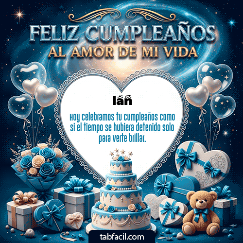 Feliz Cumpleaños Ian GIF