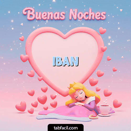 GIF de Iban - Buenas noches corazón