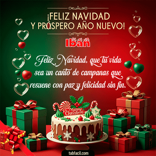 GIF de Iban - Feliz Navidad y Próspero Año Nuevo