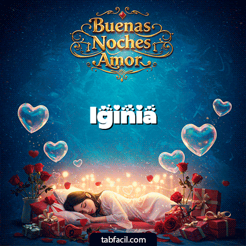 Buenas Noches Iginia GIF