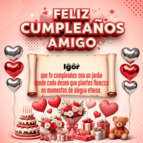 Feliz Cumpleaños Igor GIF
