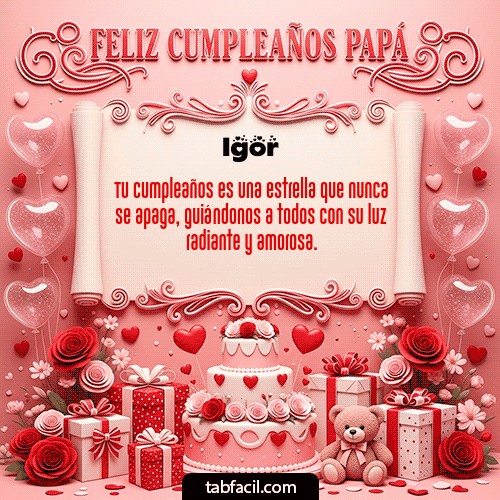 Feliz Cumpleaños Igor GIF
