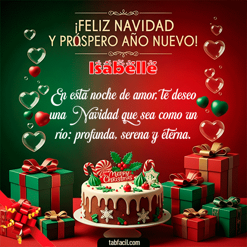 GIF de Isabelle - Feliz Navidad y Próspero Año Nuevo