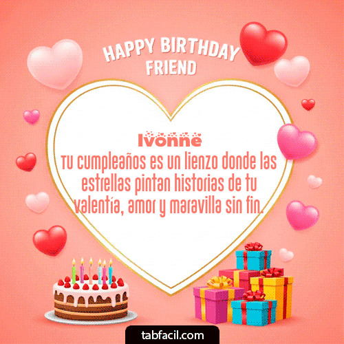 Feliz Cumpleaños Ivonne GIF