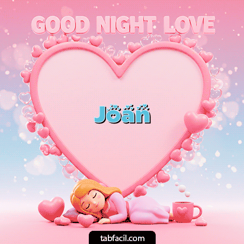 GIF de Joan - Good Night Love