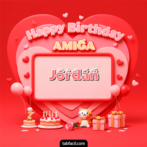Feliz Cumpleaños Jordan GIF