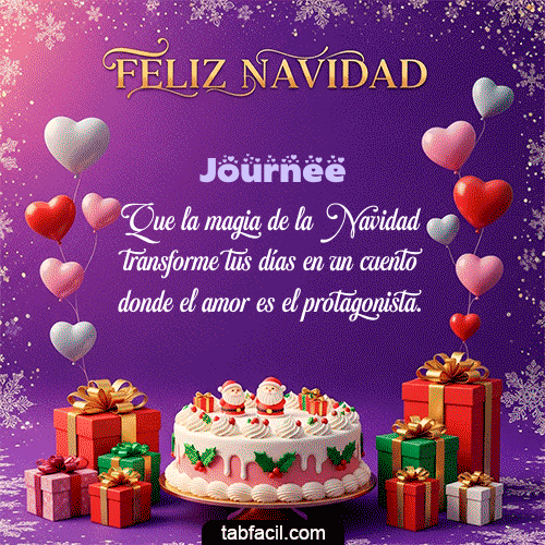 Feliz Navidad Journee GIF