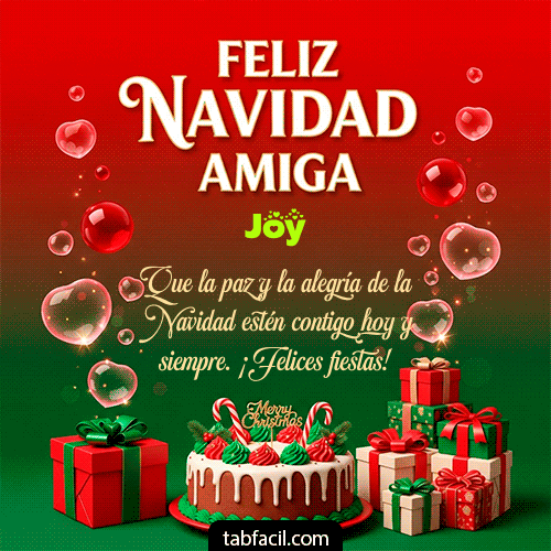 Feliz Navidad Joy GIF