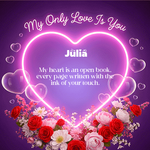 GIF de Julia - My Only Love