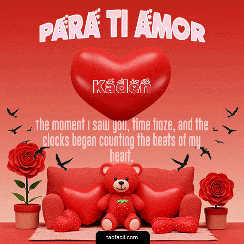 Feliz Dia Amor Kaden GIF