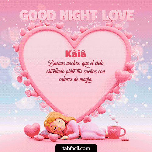 Buenas Noches Kaia GIF