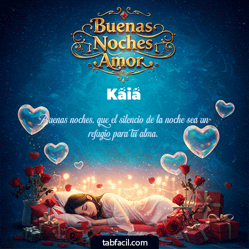 Buenas Noches Kaia GIF
