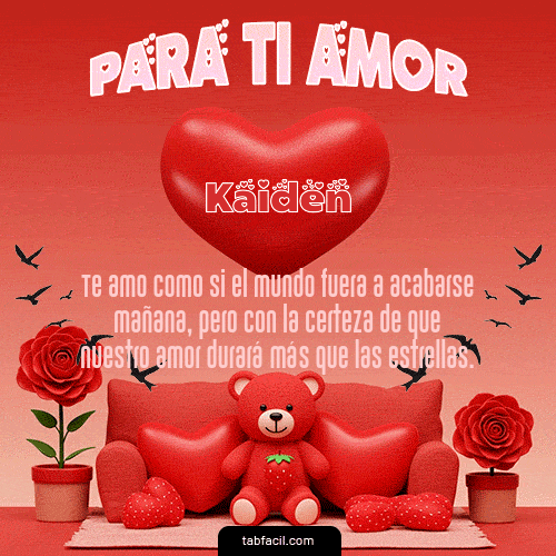 Feliz Dia Amor Kaiden GIF