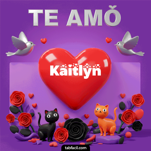 GIF de Kaitlyn - Te Amo!!!