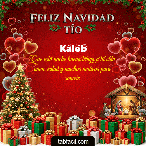 Feliz Navidad Kaleb GIF