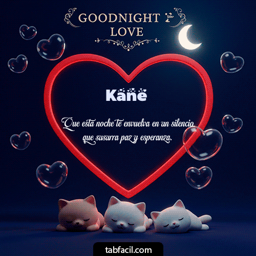 Buenas Noches Kane GIF
