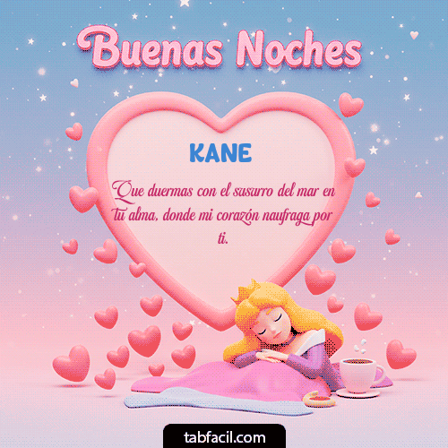 Buenas Noches Kane GIF