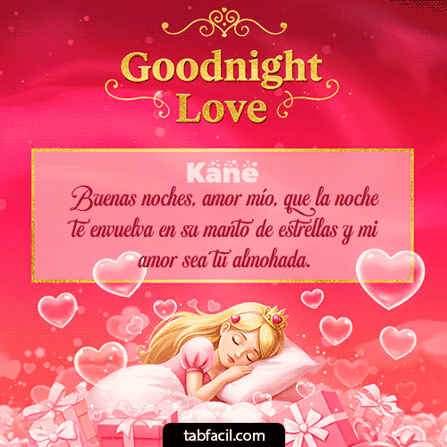 Buenas Noches Kane GIF
