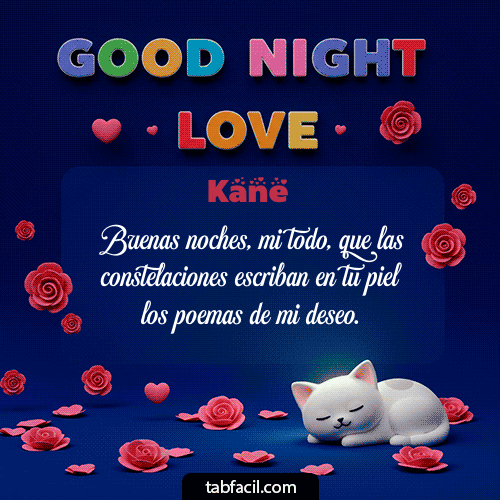 Buenas Noches Kane GIF
