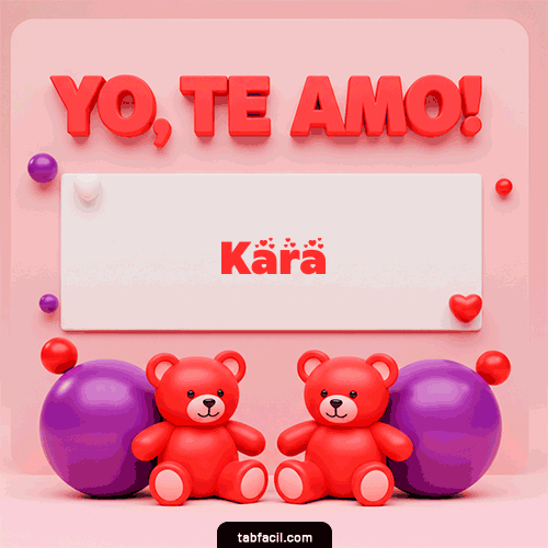 GIF de Kara - Te Amo