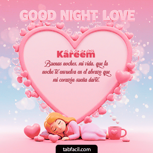 Buenas Noches Kareem GIF