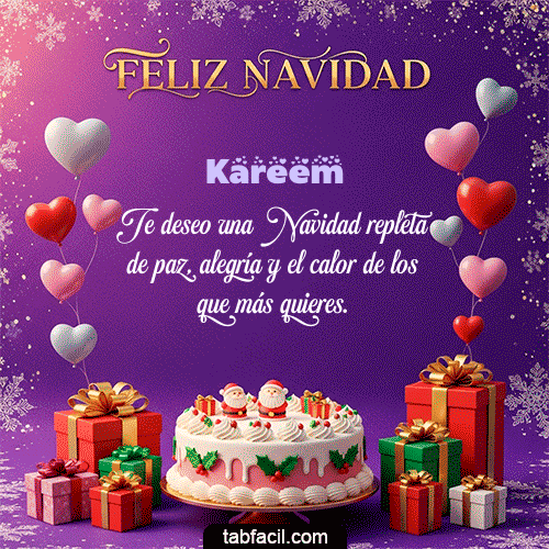 Feliz Navidad Kareem GIF