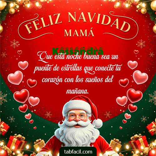 Feliz Navidad Kassandra GIF