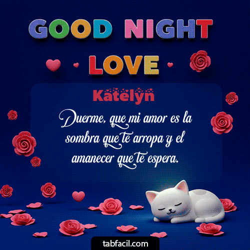 Buenas Noches Katelyn GIF