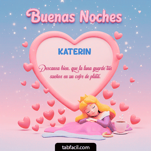 Buenas Noches Katerin GIF