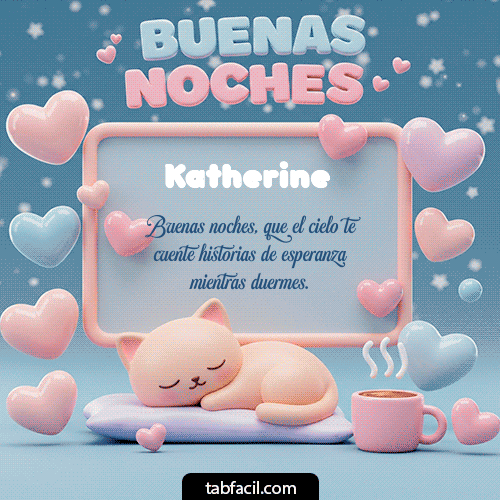 Buenas Noches Katherine GIF
