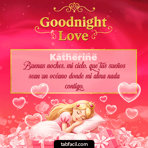 Buenas Noches Katherine GIF